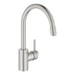 Biztonságos vásárlás Grohe Concetto Egykaros mosogatócsap 1/2″ 32663DC3