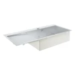 Gyors kiszállítás Grohe K1000 Rozsdamentes acél mosogatótálca, csepegtetővel 31582SD1