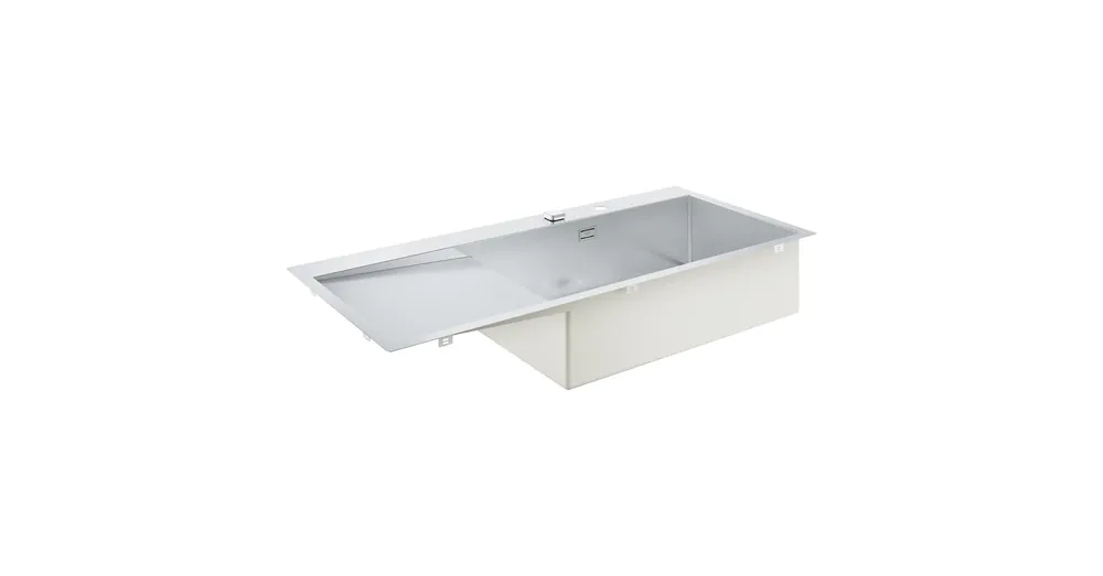 Gyors kiszállítás Grohe K1000 Rozsdamentes acél mosogatótálca, csepegtetővel 31582SD1