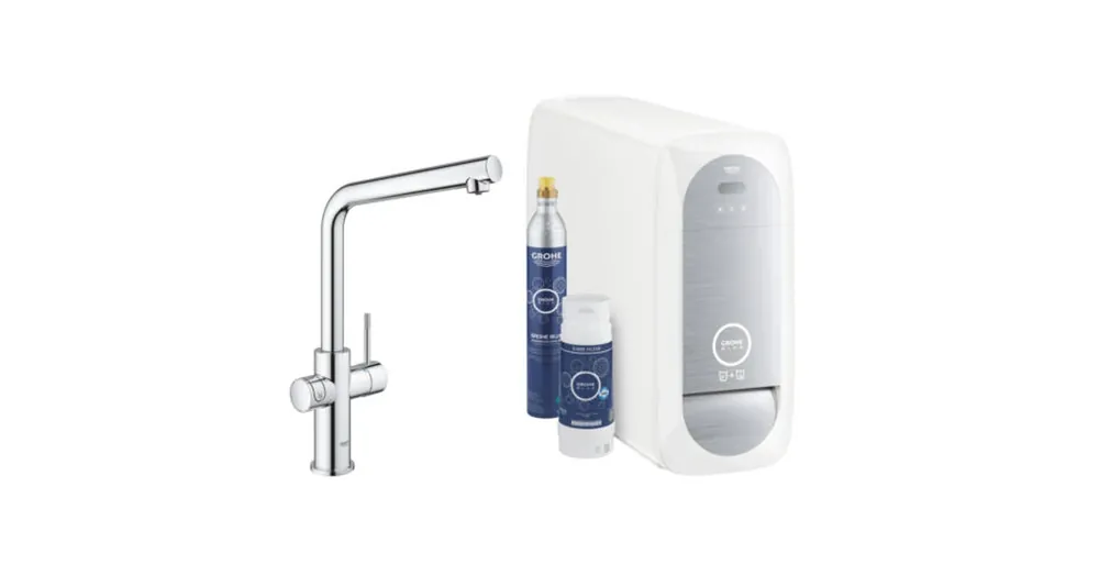Szuper ajánlat Grohe Blue Home Duo vízszűrős mosogató csaptelep készlet 31454001