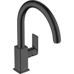 Azonnal elérhető Hansgrohe Vernis Shape M35 Egykaros konyhai csaptelep 210, elforgatható kifolyóval matt fekete 71871670