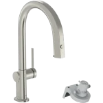 Biztonságos fizetés Hansgrohe Aqittura M91 Vízszűrős konyhai csaptelep 210, kihúzható zuhanyfejjel, 1jet, sBox szereléssel nemesacél felület 76826800