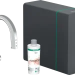 Rendeld meg most Hansgrohe Aqittura M91 Vízszűrős konyhai csaptelep és szódakészítő rendszer 210, kihúzható zuhanyfejjel, 1jet, sBox króm 76836000