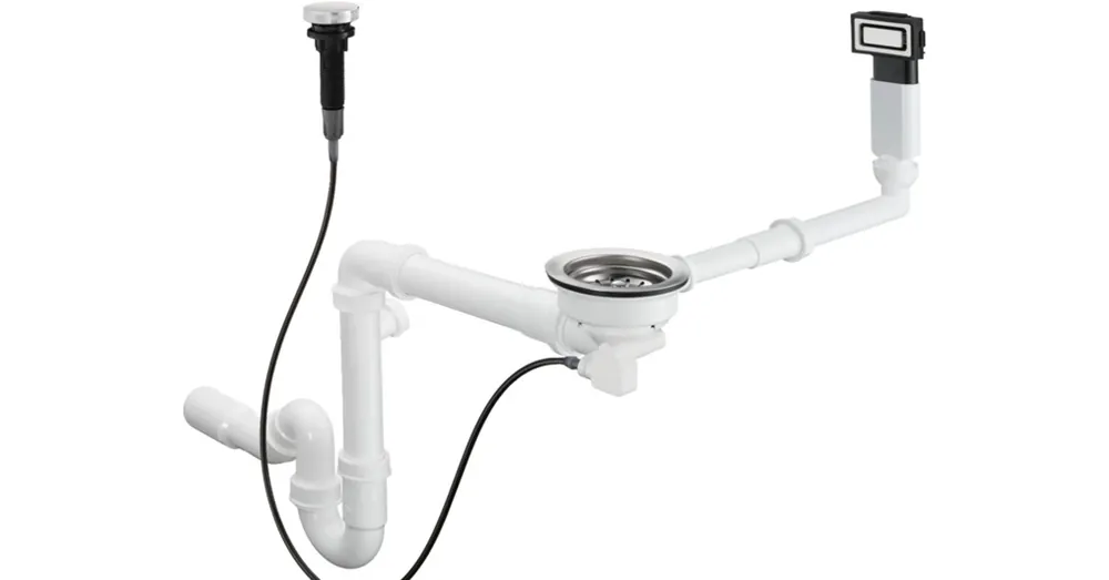 Prémium Hansgrohe D14-11 Automata lefolyógarnitúra egymedencés mosogatóhoz 43931800