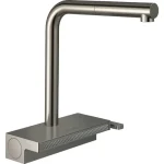 Árengedmény Hansgrohe Aquno Select M81 konyhai csaptelep, kihúzható kifolyóval, rozsdamentes acél 73830800