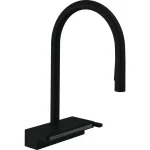 Hansgrohe Aquno Select M81 konyhai csaptelep 170, sBox-al, kihúzható kifolyóval, matt fekete 73831670 Akció