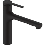 Exkluzív ajánlat Hansgrohe Zesis M33 egykaros konyhai csaptelep kihúzható kifolyóval, matt fekete 74823670