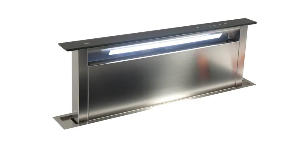 Azonnali szállítás Sirius - Páraelszívó S-DD2 TC/L EM 86 fekete üveg/inox motor nélkül - 00704825620