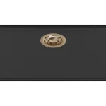 ELLECI - Mosogatótálca Essenza 70 68,2x38,2 Keratek 1 m. K86 Black arany tartozékkal LKES7086GLD Ajánlat
