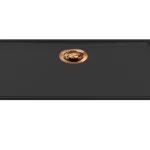 Kihagyhatatlan ajánlat ELLECI - Mosogatótálca Essenza 70 68,2x38,2 Keratek 1 m. K86 Black bronz tartozékkal LKES7086BRZ