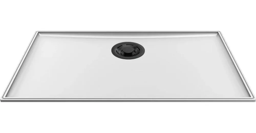 ELLECI - Mosogatótálca Essenza 70 68,2x38,2 Keratek 1 m. K96 White fekete tartozékkal LKES7096BKM Nézd meg most