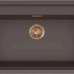 ELLECI - Mosogatótálca Sintesi 130 Keratek K87 Cocoa bronz tartozékokkal LKS13087BRZ Akció