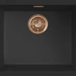 Szuper ajánlat ELLECI - Mosogatótálca Zen-F 105 Keratek K86 Black bronz tartozékokkal LKZ10586F01BRZ