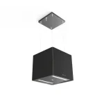Azonnal elérhető Faber Soft Cube Sziget motorháztető, 409 mm széles, Fekete 345.0607.590