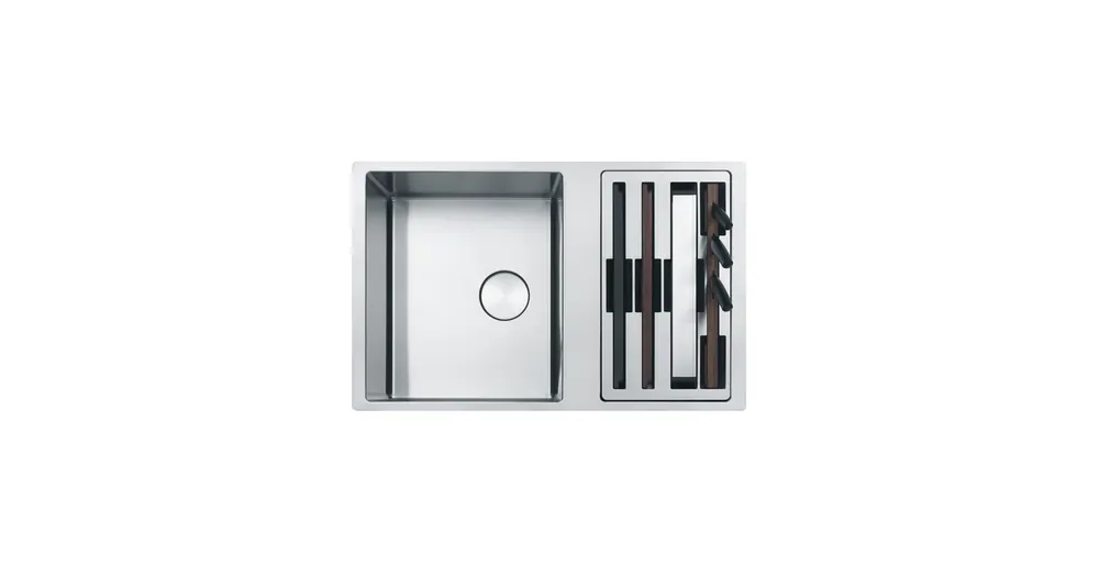 Franke Mosogató Inox Box Center BWX 120-41-27, reverzibilis, 122.0579.553 Népszerű