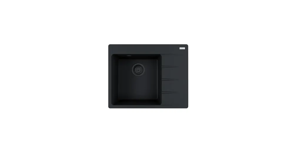 Franke Fragranit Centro 2.0 Black Collection CNG 611-62 Fekete matt mosogató, 114.0658.594 Kedvezmény