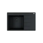 Prémium Franke Fragranit Centro 2.0 Black Collection CNG 611-78 Fekete matt mosogató, 114.0658.592