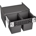 Blanco SELECT II Compact 60/2 hulladékgyüjtő, fekete 526207 Outlet