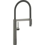 Újdonság Blanco BLANCOCULINA-S II mosogató csaptelep, kihúzható zuhanyfejjel, satin dark steel 527465