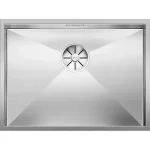 Blanco Zerox 550-U egymedencés rozsdamentes acél mosogató 59x44 cm, selyemfényű 521591 Biztonságos fizetés