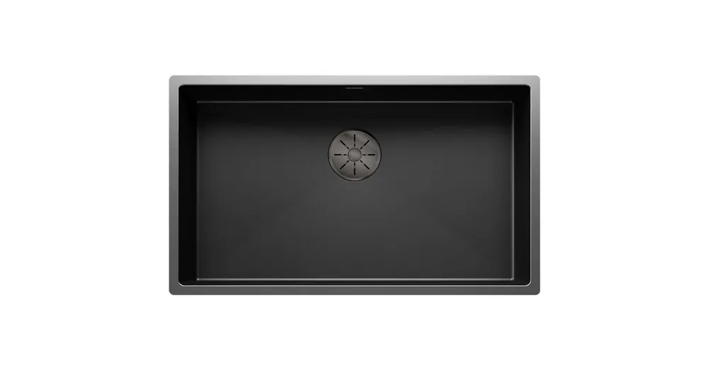 BLANCO CLARON 700-U egymedencés, 74x44 cm-es rozsdamentes mosogató, sötét acél 527835 Ne maradj le