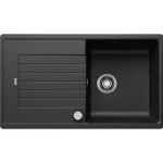Blanco Zia 5 S Silgranit mosogató 86x50 cm csepegtető felülettel és excenterrel, fekete 526015 Biztonságos fizetés