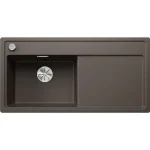 Blanco Zenar XL 6 S-F egymedencés gránit mosogató csepegtető felülettel 99x50 cm, balos / kávé 523933 Csak ma