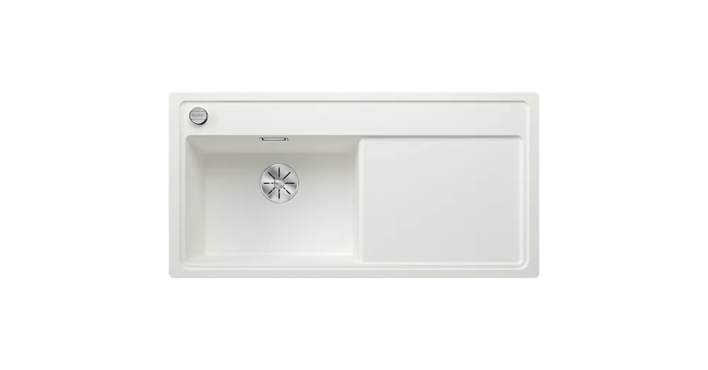 Biztonságos vásárlás Blanco Zenar XL 6 S-F egymedencés gránit mosogató csepegtető felülettel 99x50 cm, balos / fehér 523929