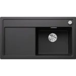Akciós ár Blanco Zenar 5 S egy medencés gránit mosogató csepegtető felülettel 91,5x51 cm, jobbos / antracit 523934