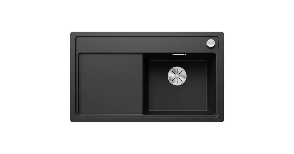 Blanco Zenar 45 S-F gránit mosogató csepegtetővel 85x50 cm, jobbos / fekete 526043 Utolsó esély