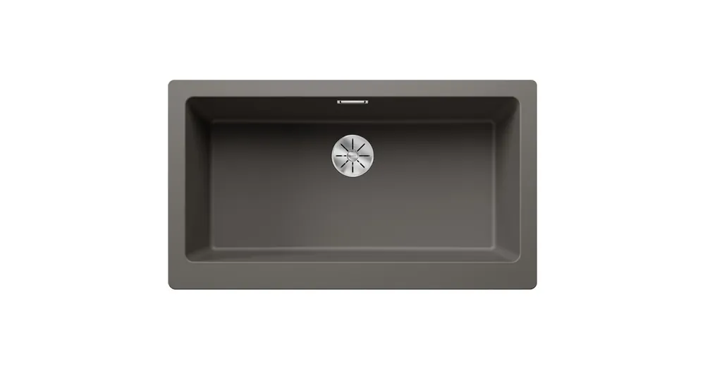 Blanco Vintera XL 9-UF egymedencés gránit mosogató 89,6x51 cm, vulkánszürke 526800 Árcsökkenés