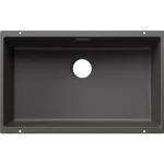 Szuper ajánlat BLANCO SUBLINE 700-U egymedencés, 73x46 cm-es gránit mosogató, palaszürke 527806