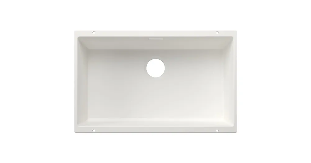 Expressz kézbesítés BLANCO SUBLINE 700-U egymedencés, 73x46 cm-es gránit mosogató, fehér 527807