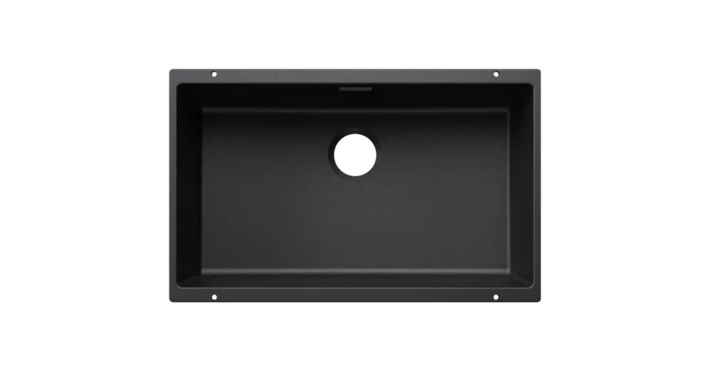 Kiárusítás BLANCO SUBLINE 700-U egymedencés, 73x46 cm-es gránit mosogató, antracit 527805