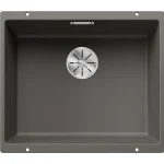 Blanco Subline 500-U egymedencés gránit mosogató 53x46 cm, vulkánszürke 527353 Ajánlat