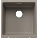 BLANCO SUBLINE 400-U egymedencés, 46x43 cm-es gránit mosogató, tartufo 527793 Legnépszerűbb