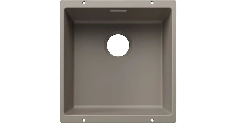 BLANCO SUBLINE 400-U egymedencés, 46x43 cm-es gránit mosogató, tartufo 527793 Legnépszerűbb
