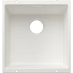 BLANCO SUBLINE 400-U egymedencés, 46x43 cm-es gránit mosogató, fehér 527791 Vedd meg most
