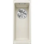 Kiárusítás Blanco Subline 160-U egymedencés gránit mosogató 19x46 cm, törtfehér 526802
