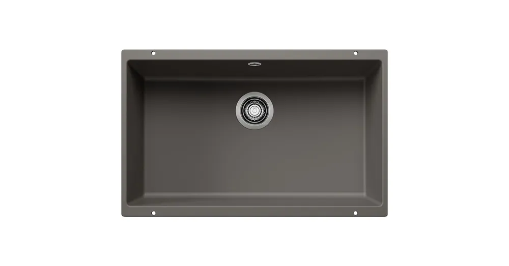 Vásárlói kedvenc Blanco Rotan 700-U Silgranit 73x46 cm mosogató túlfolyóval, vulkánszürke 527330