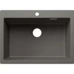 Szezonális akció BLANCO PLEON 8 egymedencés, 70x51 cm-es gránit mosogató, vulkánszürke 527779