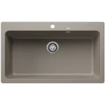 Blanco Naya XL 9 Silgranit 86x51 cm mosogató túlfolyóval és lefolyógarnitúrával, tartufo 521819 Bestseller