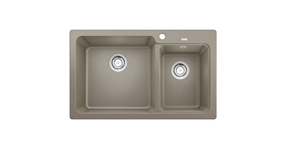 Blanco Naya 8 két medencés Silgranit 81,5x50 cm mosogató lefolyógarnitúrával, tartufo 519652 Szuper ajánlat