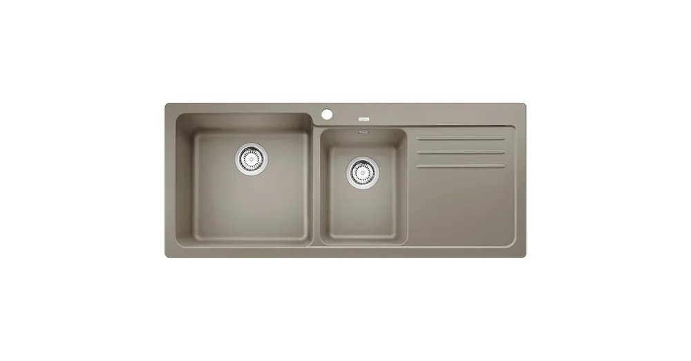 Blanco Naya 8 S Silgranit két medencés 116x50 cm mosogató, balos/tartufo 519660 Ne maradj le