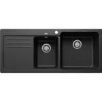 Blanco Naya 8 S Silgranit két medencés 116x50 cm mosogató, jobbos/antracit 525779 Legkelendőbb