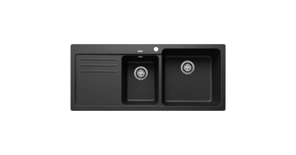 Blanco Naya 8 S Silgranit két medencés 116x50 cm mosogató, jobbos/antracit 525779 Legkelendőbb