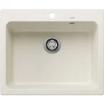 Blanco Naya 6 Silgranit mosogató 61,5x51 cm lefolyógarnitúrával, törtfehér 527128 Legjobb ár
