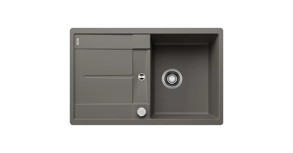 Blanco Metra 45 S-F gránit mosogató csepegtető felülettel 77x49 cm és távműködtetővel, vulkánszürke 527290 Olcsóbb