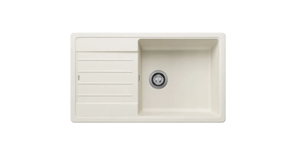 Blanco Legra XL 6 S gránit mosogató csepegtető felülettel 86x50 cm és lefolyógarnitúrával, törtfehér 527091 Kihagyhatatlan ajánlat