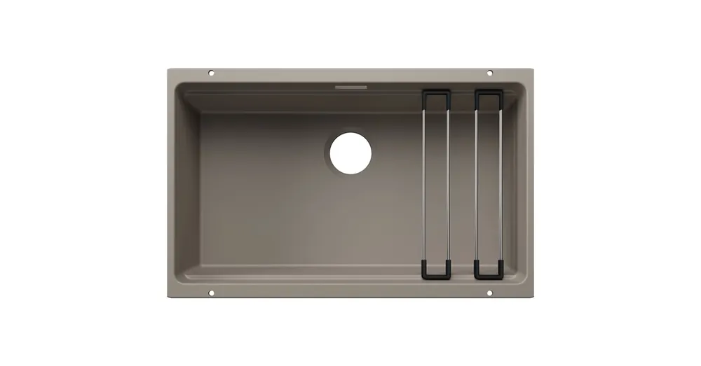 Blanco Etagon 700-U Silgranit mosogató 73x46 cm acél sínnel, tartufo 527769 Különleges ajánlat